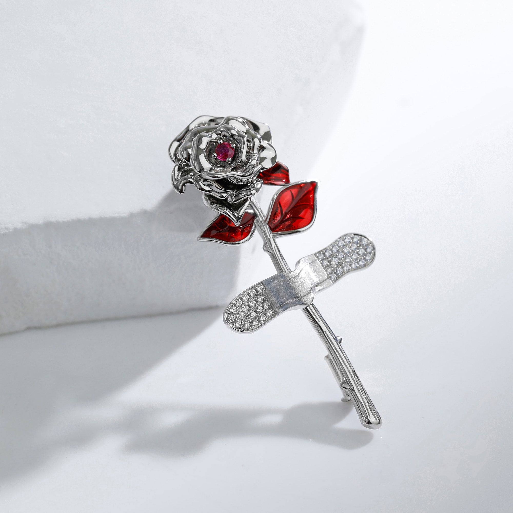 Rose Brooch