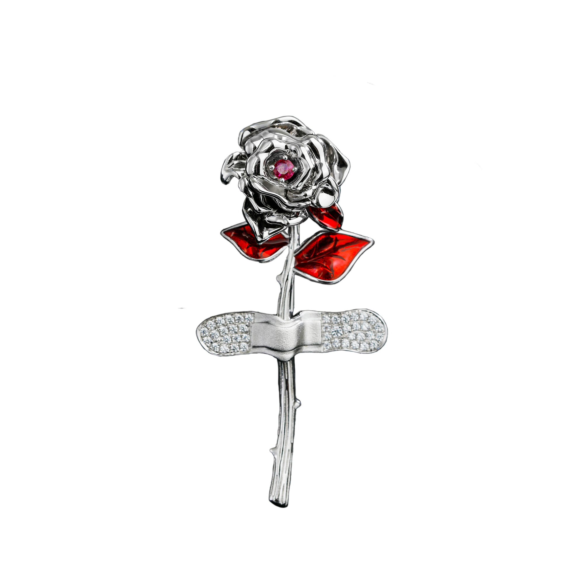 Rose Brooch
