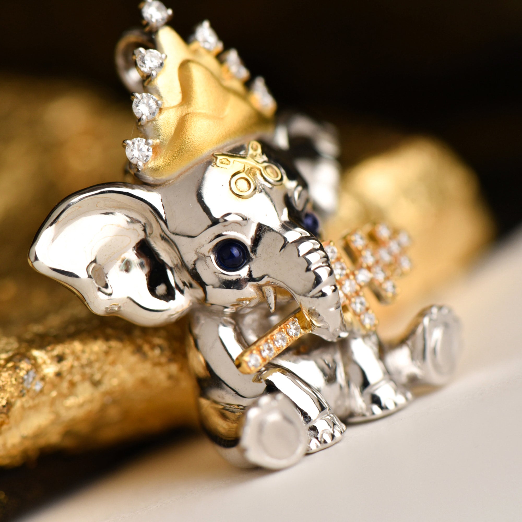 Hierophant Elephant Pendant