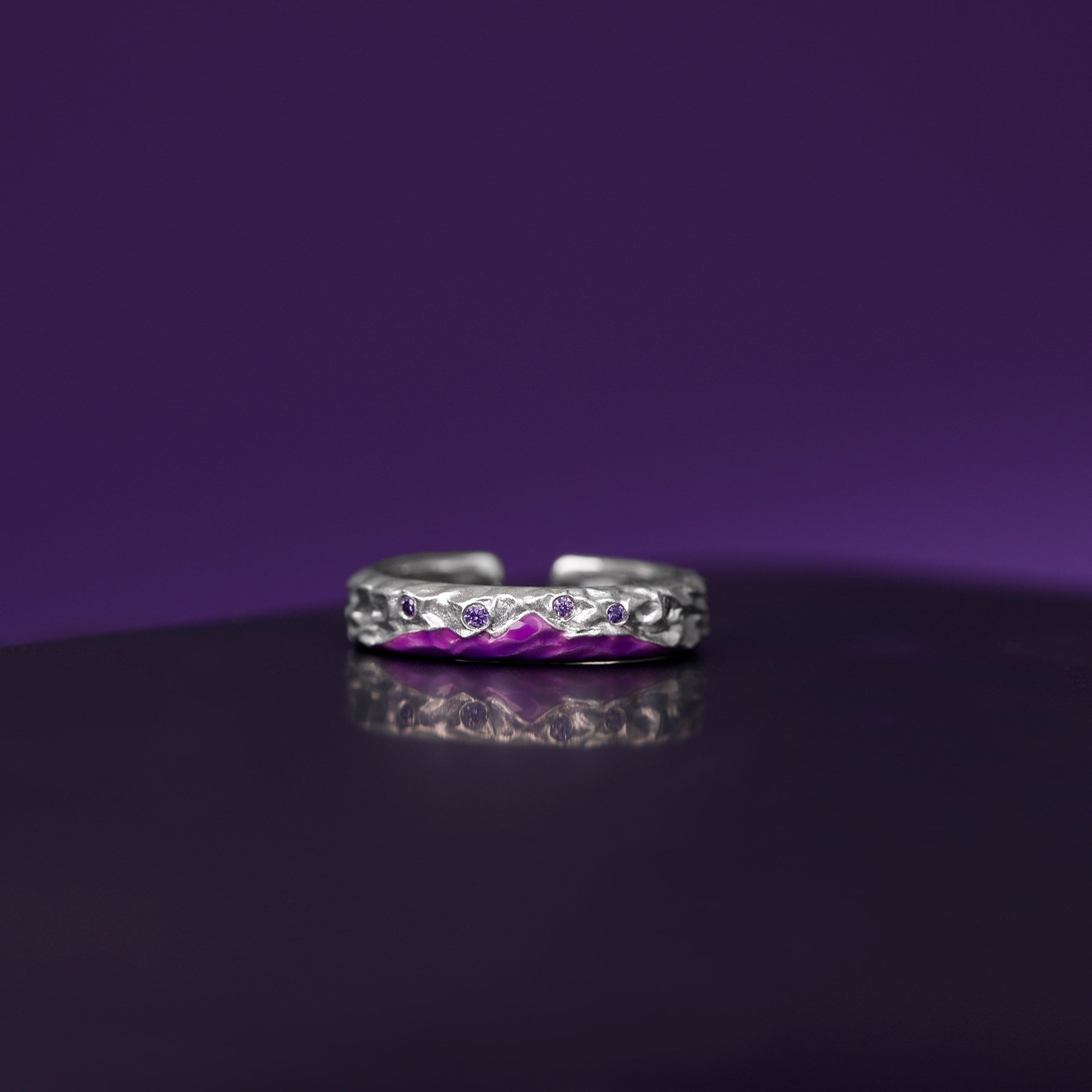 Lovers Couple Ring - Wide