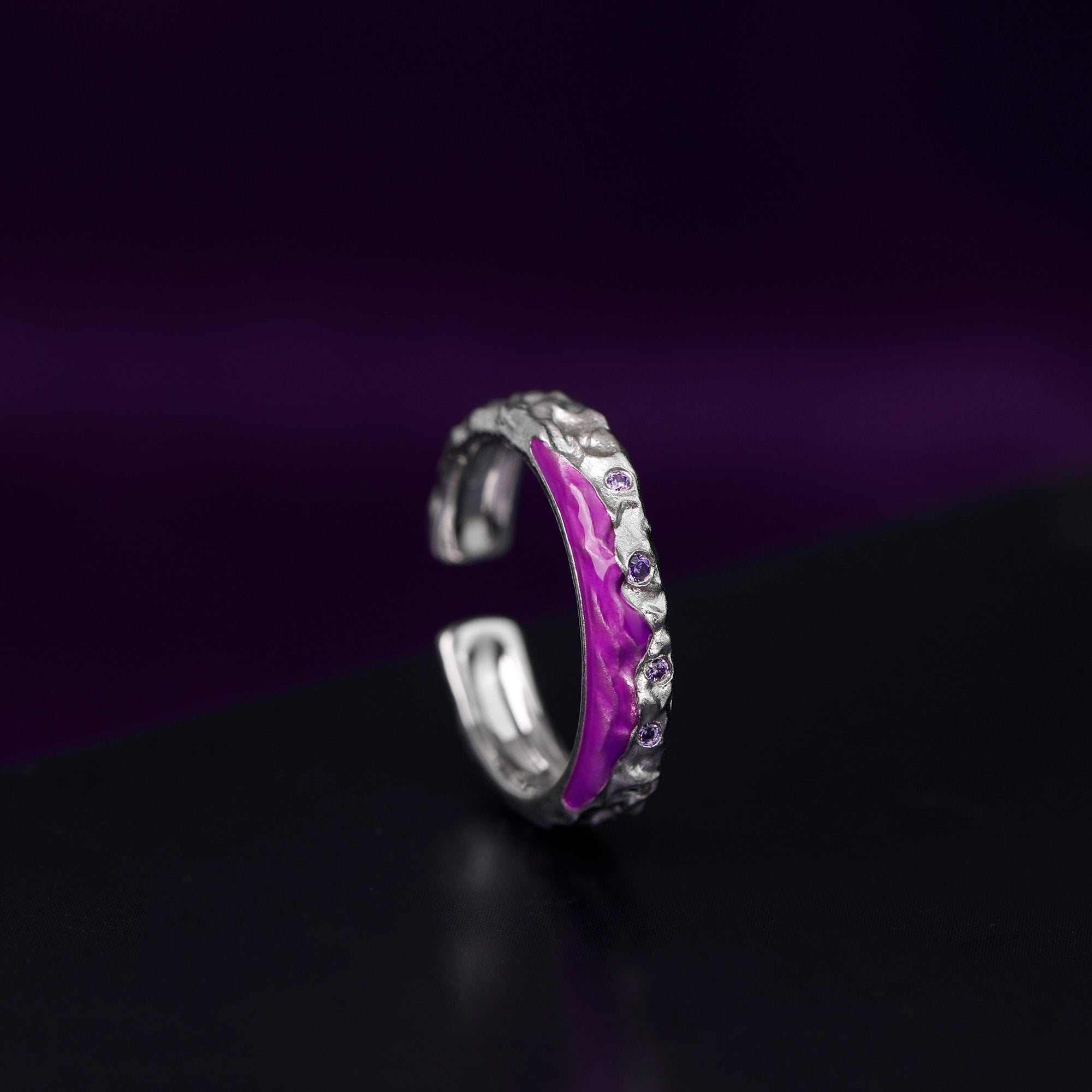 Lovers Couple Ring - Slim