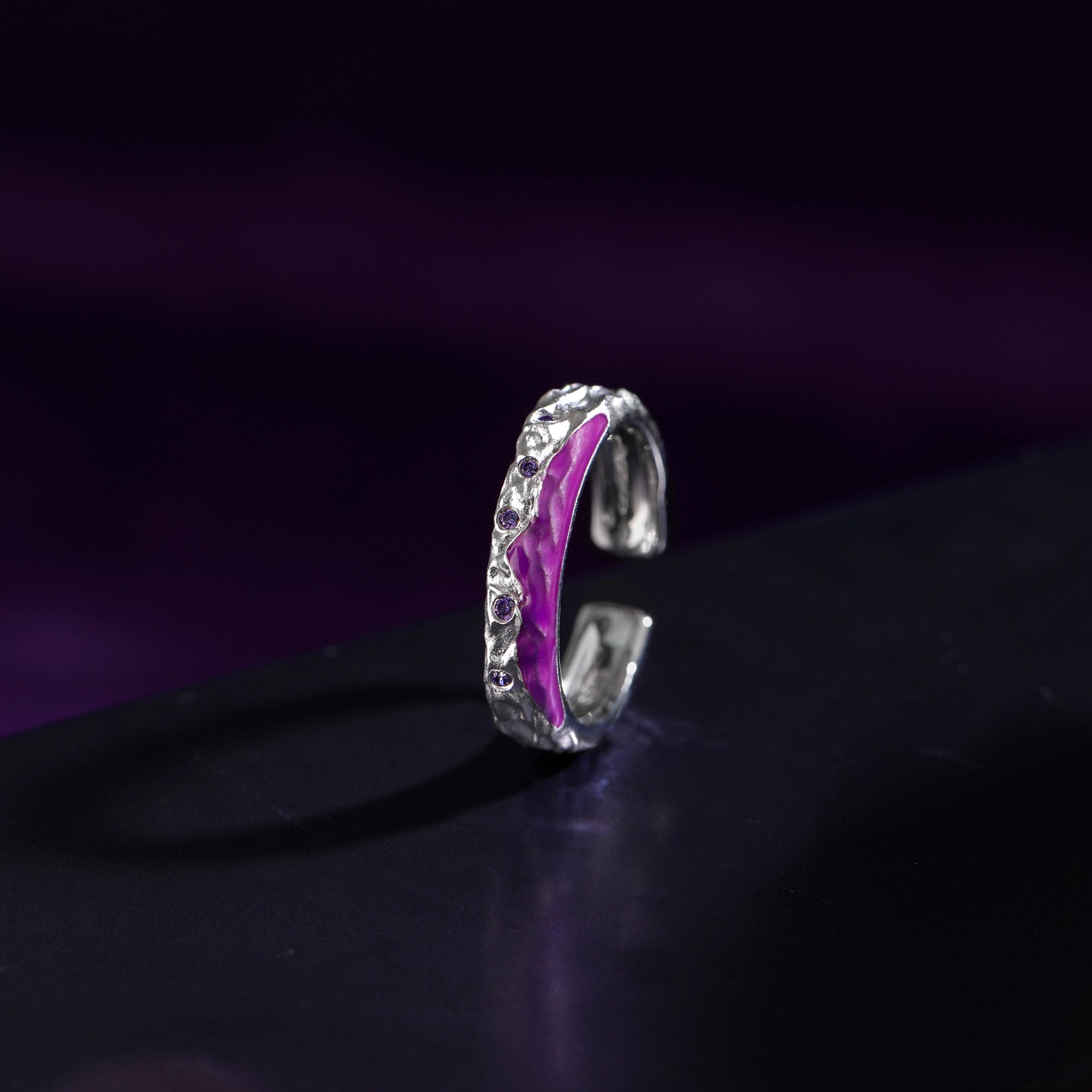 Lovers Couple Ring - Wide