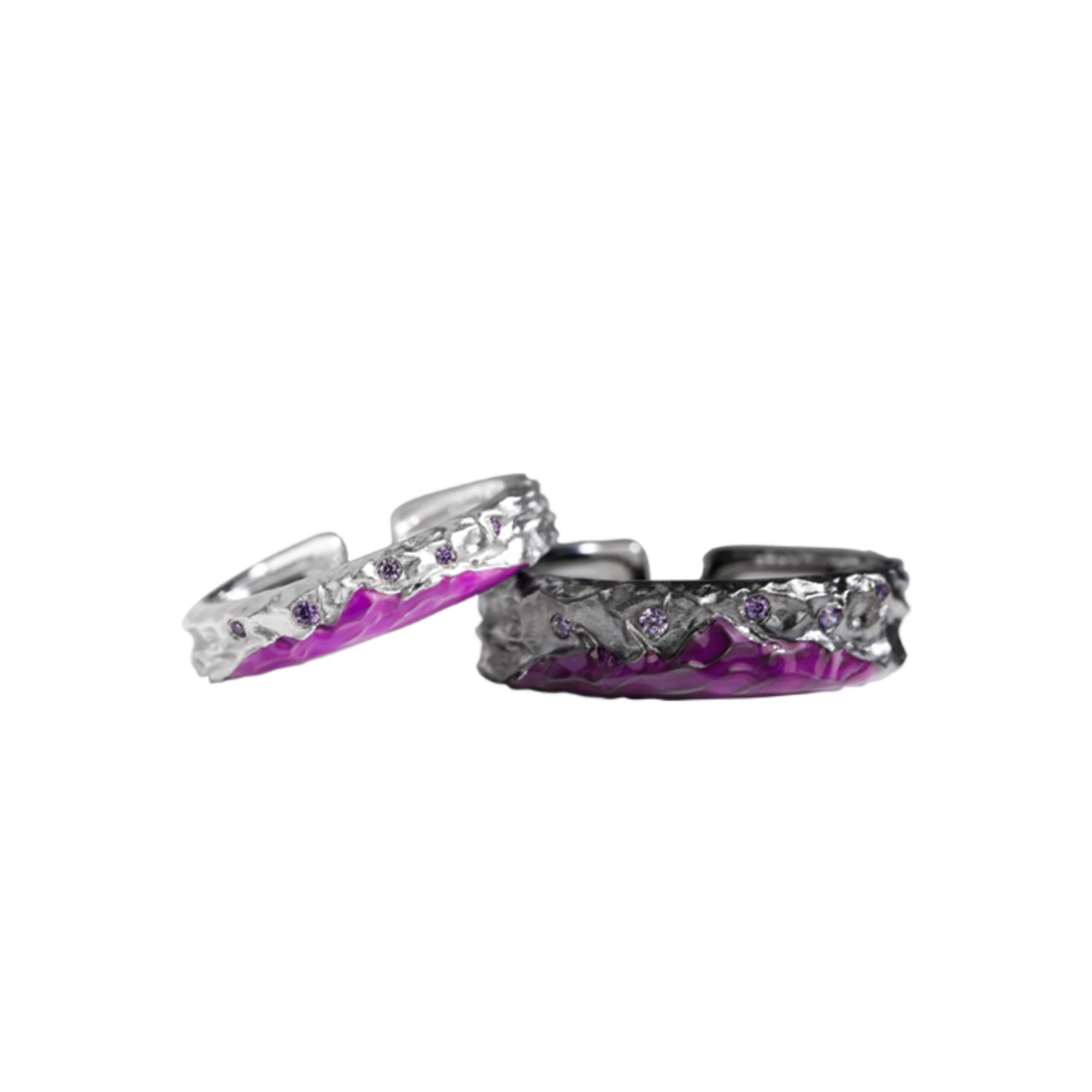 Lovers Couple Ring - Slim