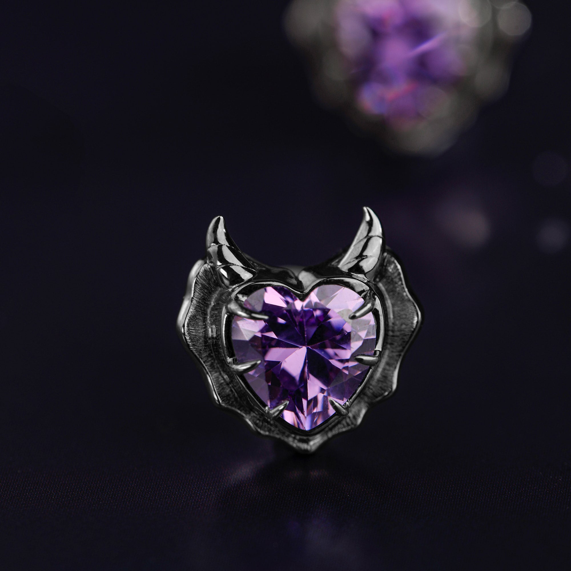 Devil Stud Earrings
