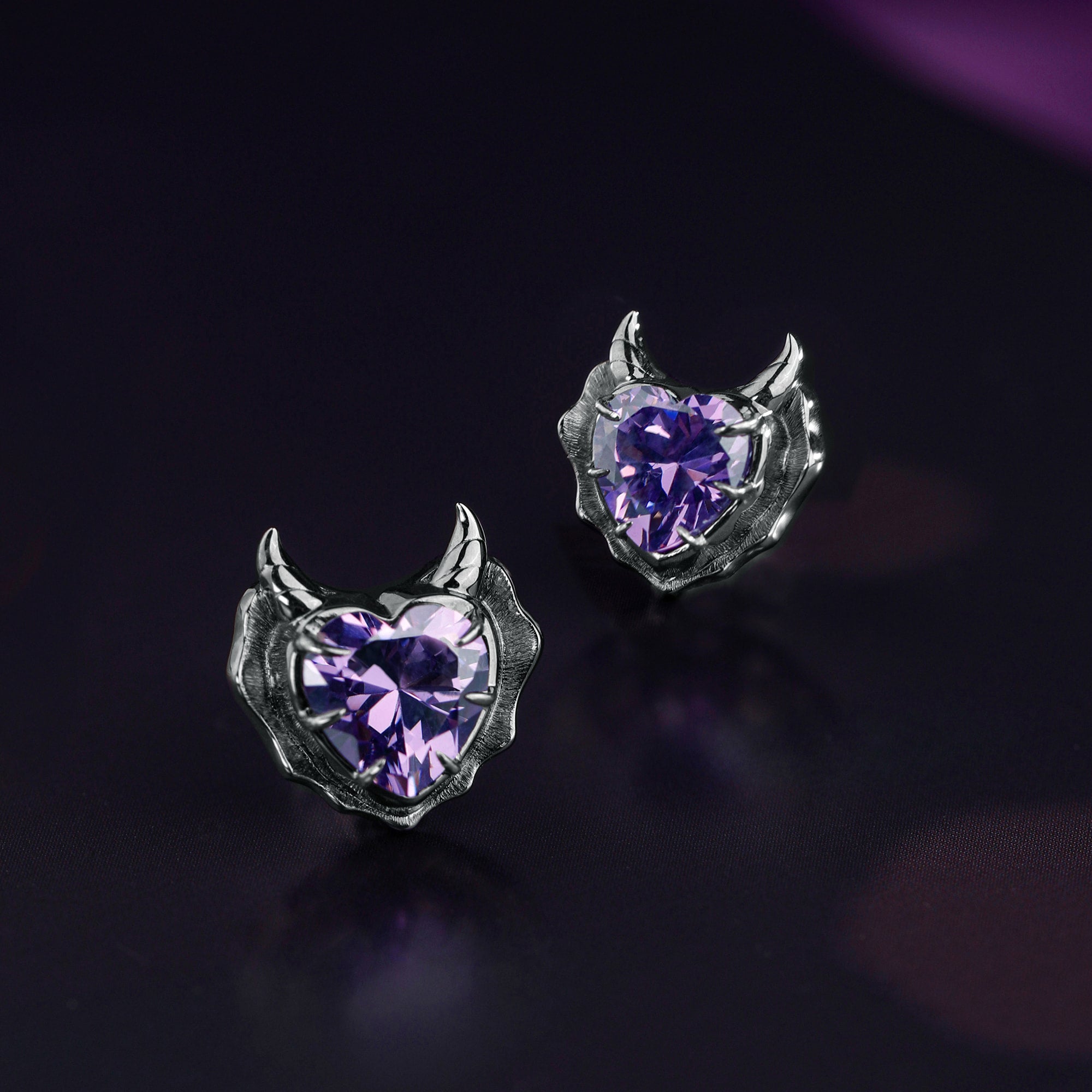 Devil Stud Earrings