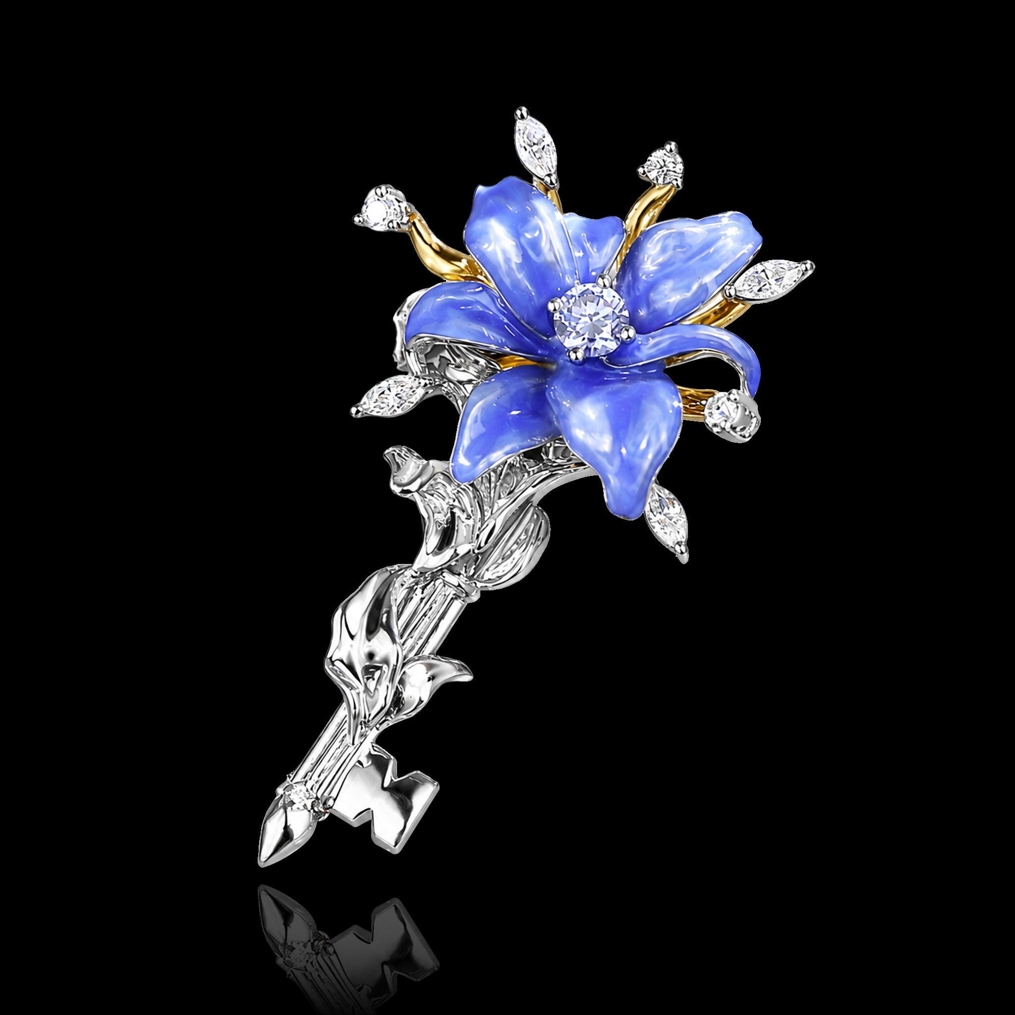 Hierophant Lily Pendant