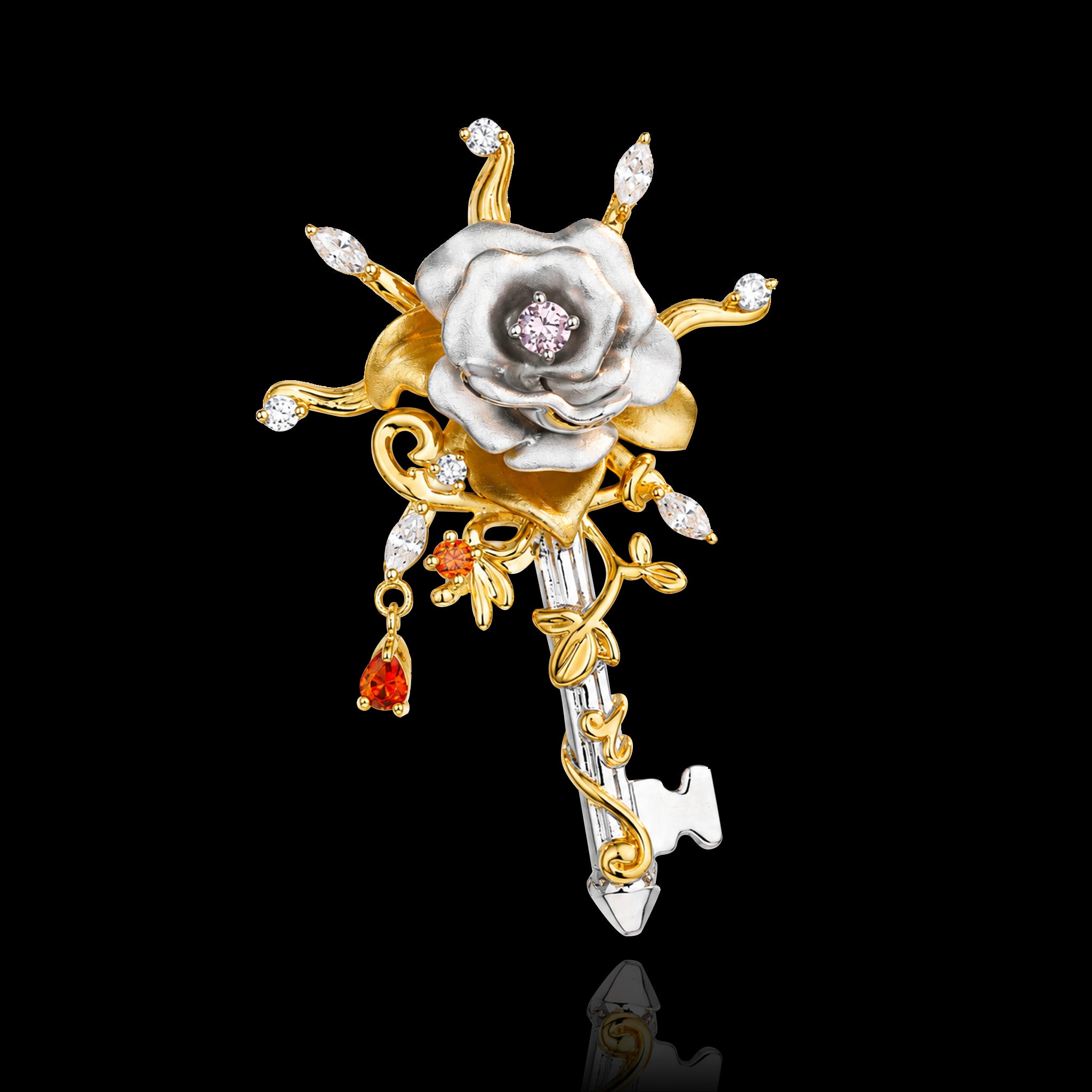 Hierophant Rose Pendant