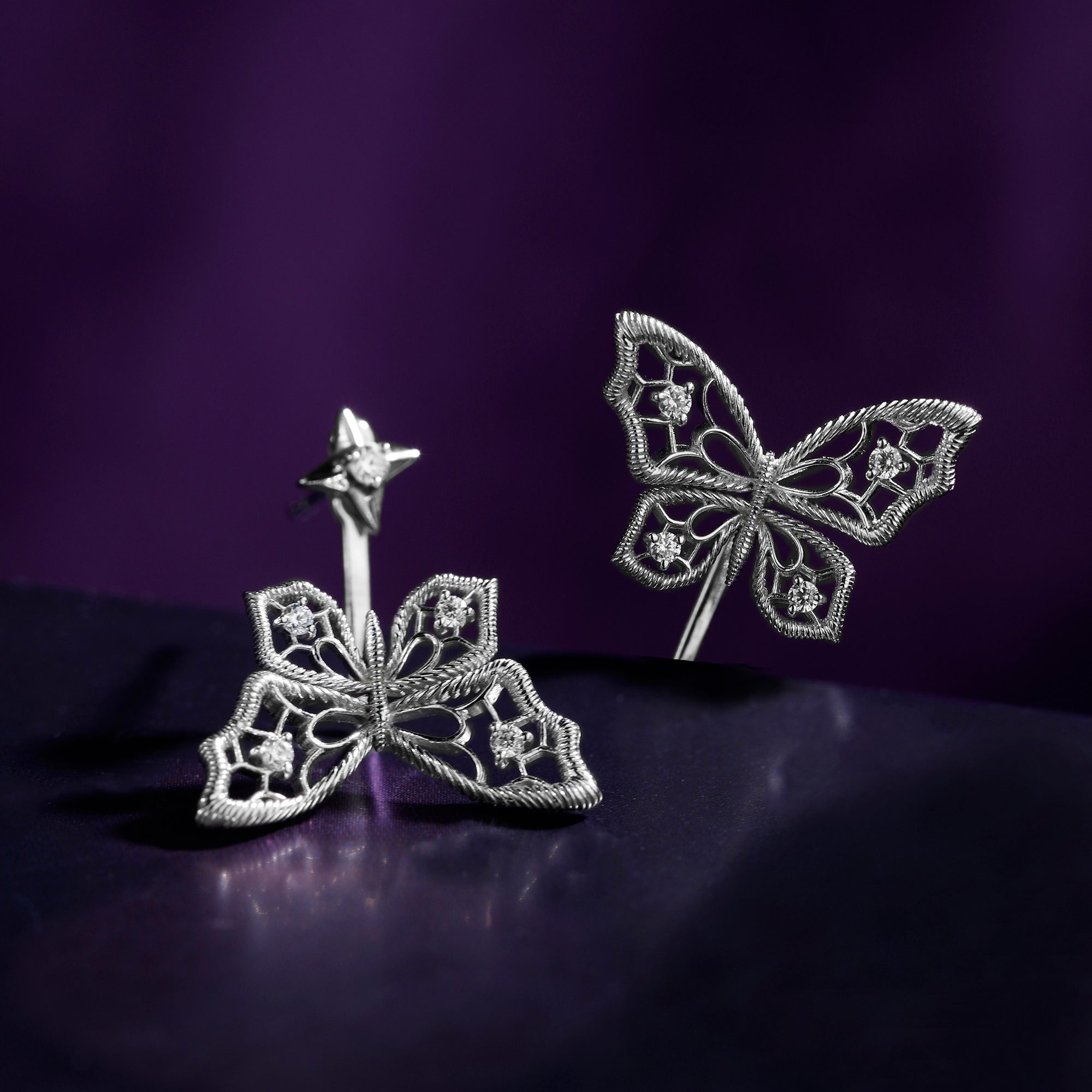 Butterfly Stud Earrings
