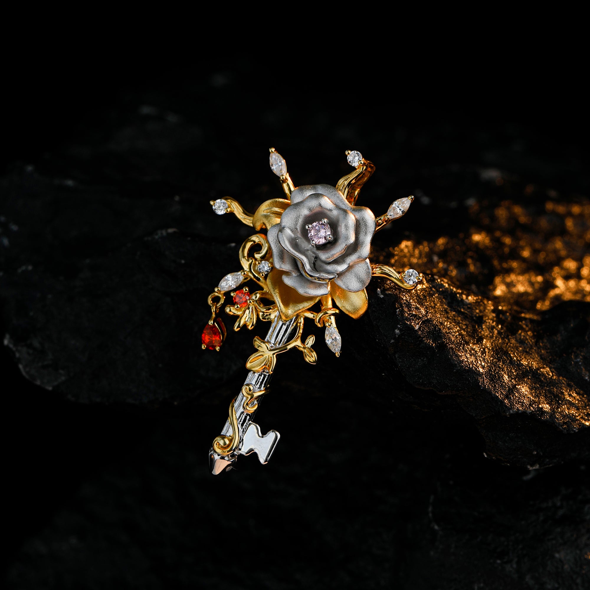 Hierophant Rose Pendant