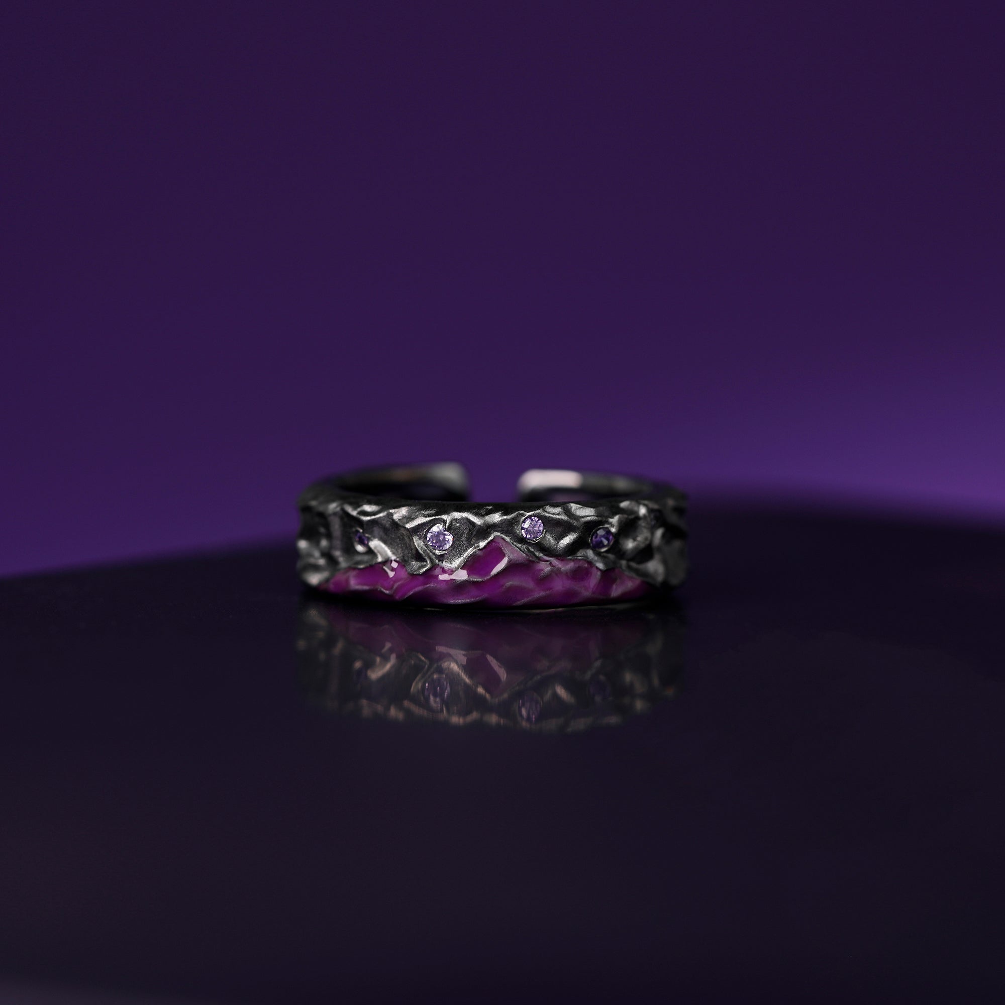 Lovers Couple Ring - Wide