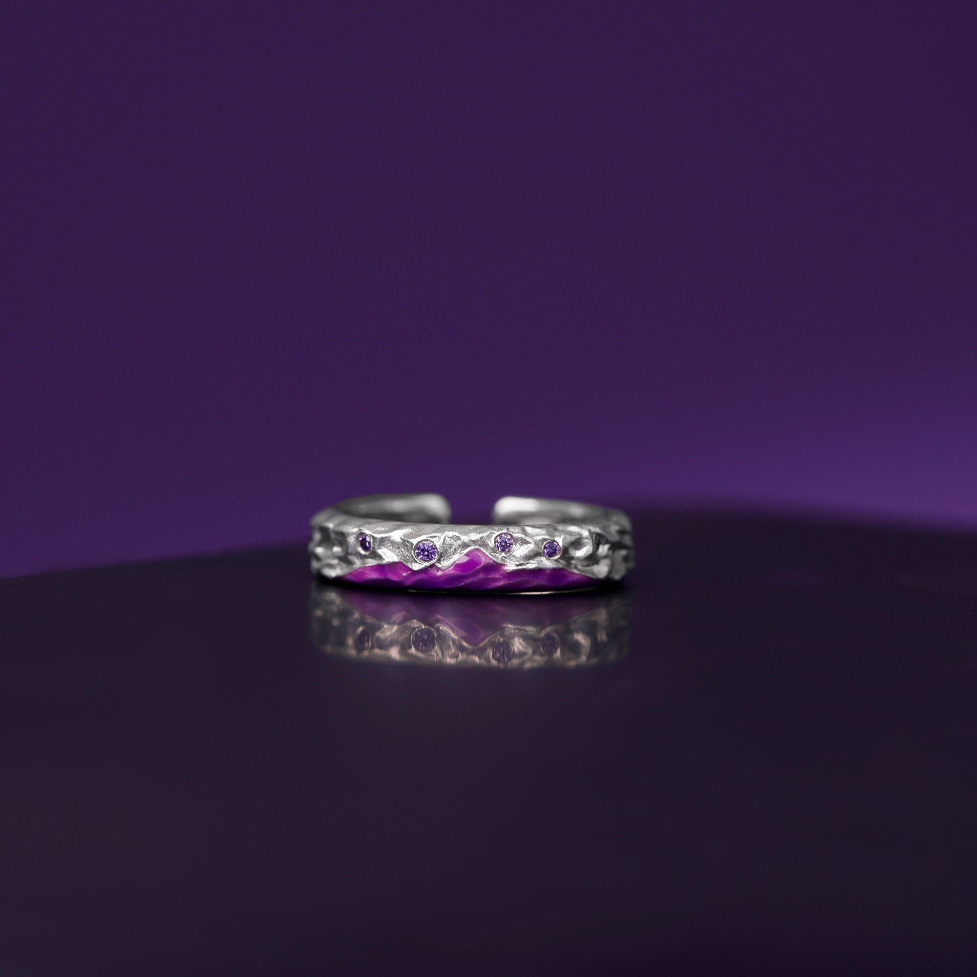 Lovers Couple Ring - Wide