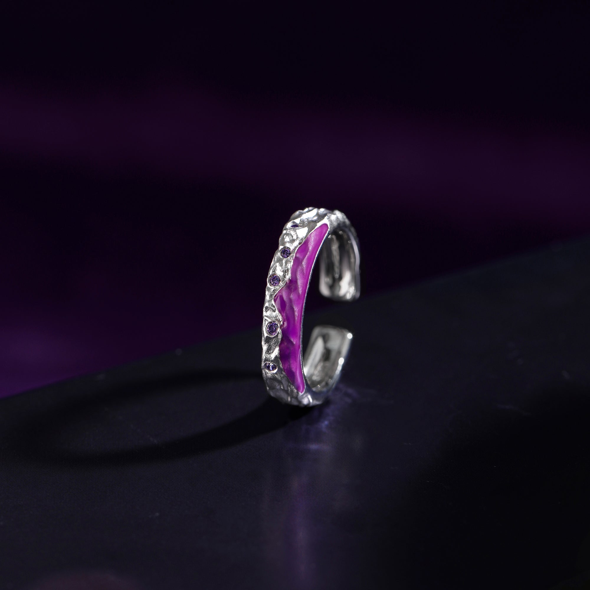 Lovers Couple Ring - Wide