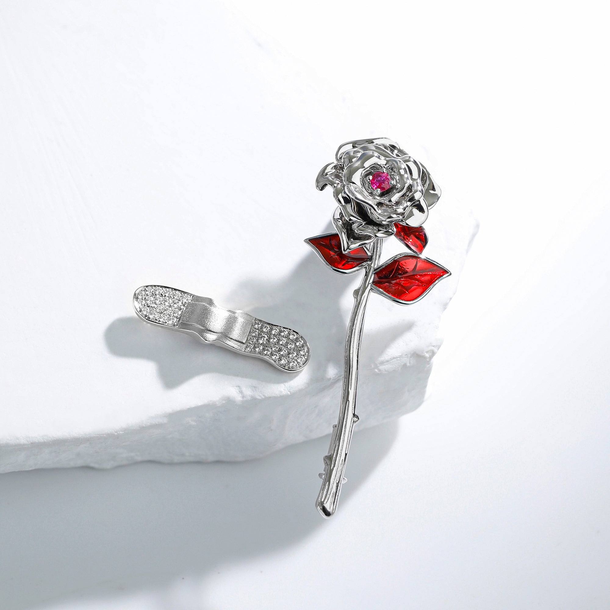 Rose Brooch